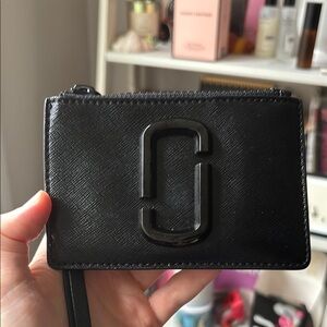 Marc Jacobs Sleek Black Card Holder